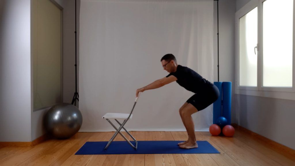 Pilates con silla